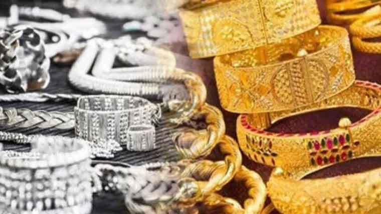 چاندی 374، سونا 7ہزار 100روپے فی تولہ مزید مہنگا