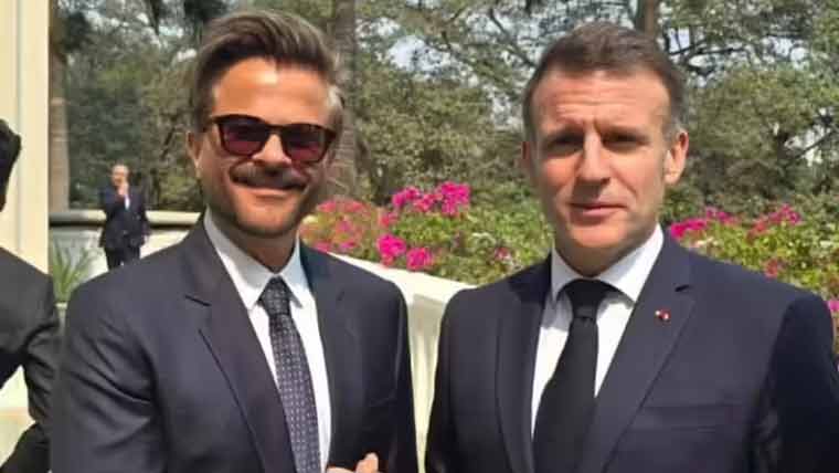 فرانسیسی صدرنے انیل کپور کو  پسندیدہ بالی ووڈ سٹار قرار دے دیا