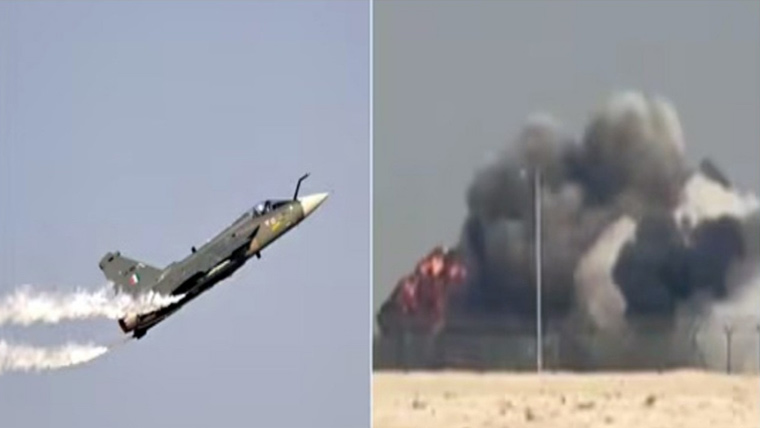 بھارت کا ایک اور تیجس طیارہ گر کر تباہ