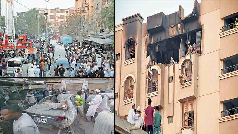 رہائشی فلیٹ میں گیس  سلنڈ ر  دھما کہ،لڑکا  جاں  بحق،دو شدید  زخمی