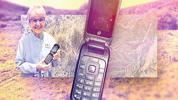 امریکہ،10سال پہلے گم ہونیوالا فون صحرا میں مل گیا 