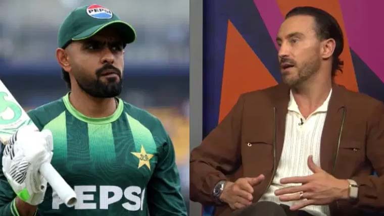 ڈوپلیسی نے بابر کی بیٹنگ آرڈر میں  تنزلی کا فیصلہ درست قرار دیدیا 