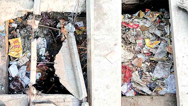 راہوالی :ٹوٹ پھوٹ کا شکار  کھلے نالے شہریوں کیلئے خطرہ 