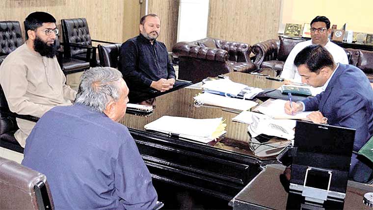 ڈپٹی کمشنر خوشاب کی  صحافیوں سے ملاقات 