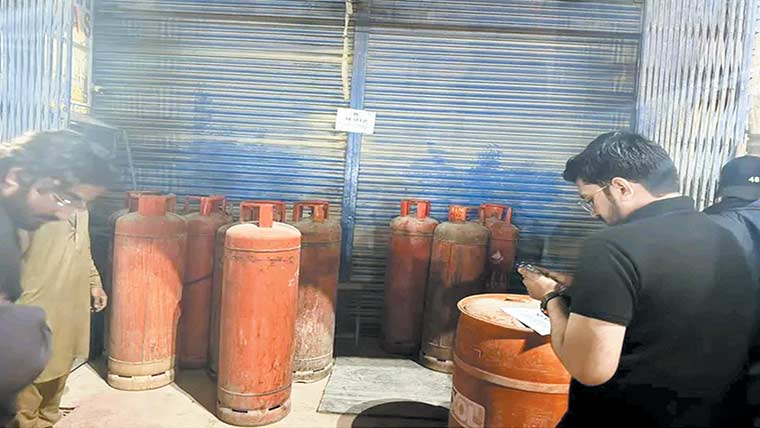 ایل پی جی کی 271دکانیں سربمہر