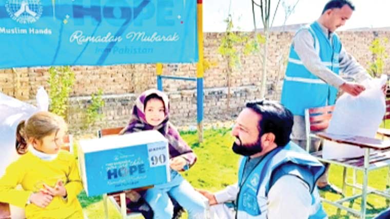 سرگودھا ریجن میں مستحق خاندانوں کے لیے راشن پیک تقسیم 