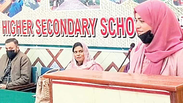 سرکاری سکولوں میں سٹوڈنٹ کونسلز کو فعال بنایا جائے :شگفتہ ترمذی 