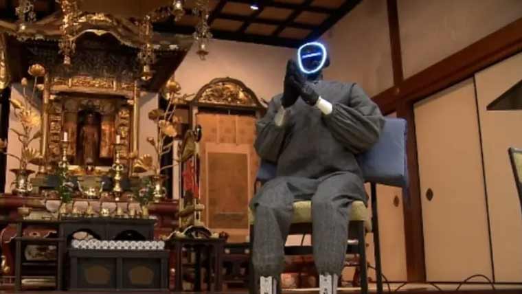 جاپان:روحانی مشورے دینے والا اے آئی روبوٹ تیار