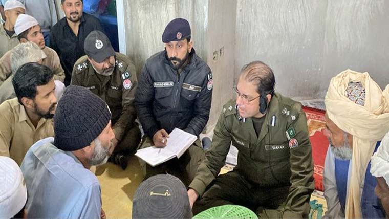 چنیوٹ :جامعہ مسجد امیر حمزہ میں کھلی کچہری کا انعقاد