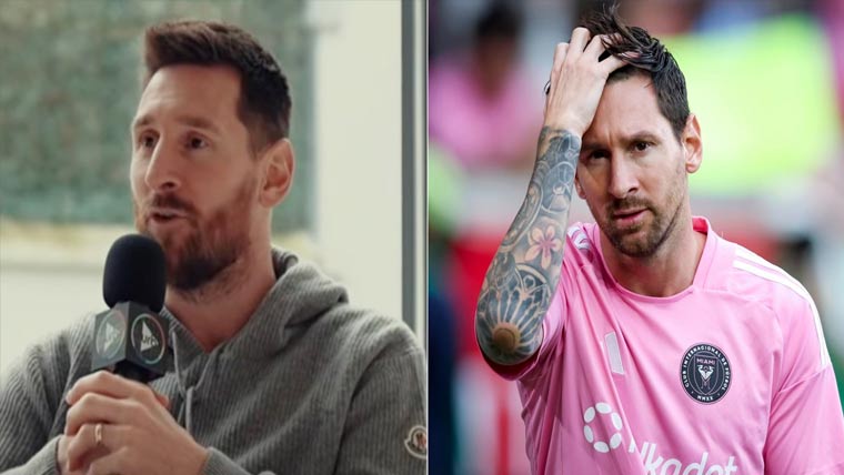 میسی کو انگلش نہ سیکھنے پر افسوس 