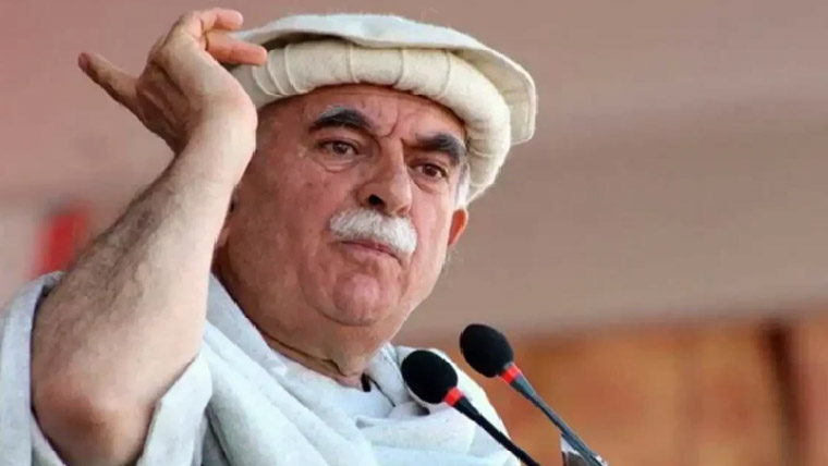 ’’رانا ثناّ اللہ زندہ باد ‘‘:اپوزیشن لیڈر محمود اچکزئی کاصحافی کے سوال پرجواب