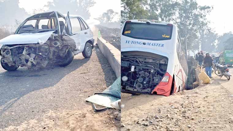  ڈسکہ وزیرآ باد روڈ ،ناقص مٹیریل سے تیار پلیاں ٹوٹنے لگیں