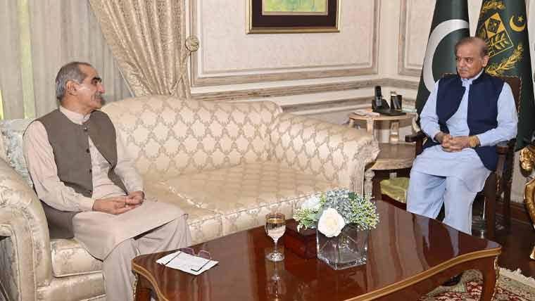 شہباز شریف کی سعد رفیق کی رہائشگاہ آمد ،بیٹی کی شادی پر مبارکباد 