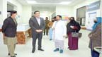  اسد عباس مگسی کا ہسپتالوں کا دورہ، شعبہ جات کا تفصیلی معائنہ 