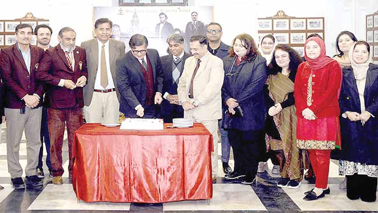 جی سی یو میں فائونڈزڈے کی تقریب