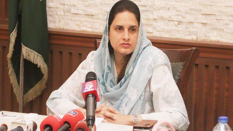  ڈپٹی کمشنر صبا اصغر کا کے ایم اشرف  پارک کا معائنہ ،ہدایات جاری 