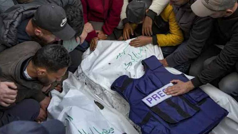 2025:دنیا بھر میں 128صحافی ہلاک ،533قید