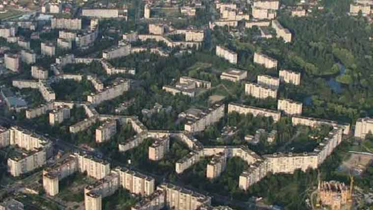 یوکرین میں موجود دنیا کی سب سے بڑی رہائشی عمارت