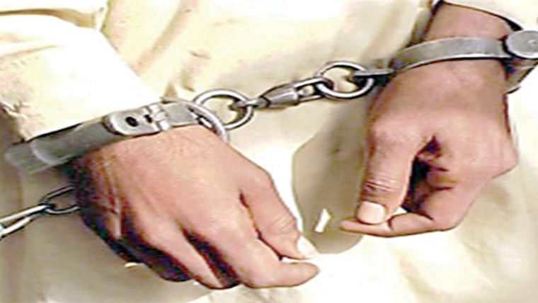 واردات کیلئے کھڑا مشکوک ملزم گرفتار