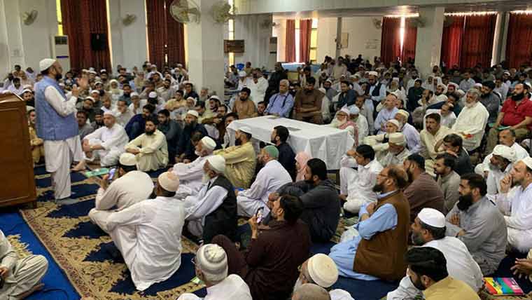 عازمینِ حج کی تربیتی نشست، مناسکِ حج، سعودی قوانین پر بریفنگ 