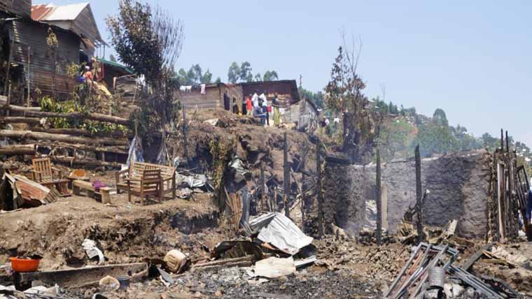 کانگو :داعش کا حملہ ،14ہلاک  13 مکانات جلا دئیے 