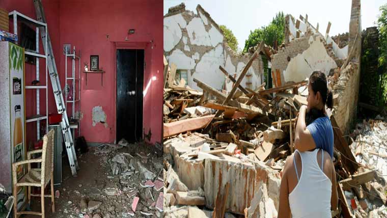 میکسیکو زلزلہ، 2ہلاک ،کئی  زخمی،50گھر مکمل تباہ