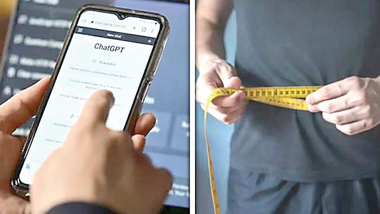 چیٹ جی پی ٹی سے 12 ہفتوں میں 27 کلو وزن کم 