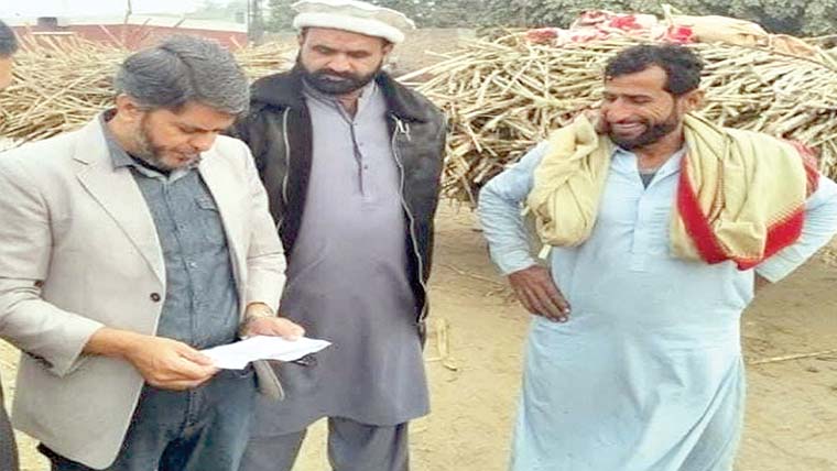 اے سی کی شوگرملز انتظامیہ ،گنے کے کاشتکاروں سے ملاقات