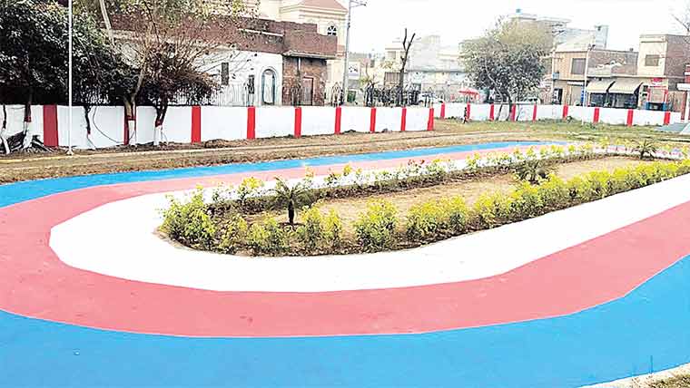 حافظ آباد:عوامی مقامات پر لائٹنگ ،تزئین وآ رائش 