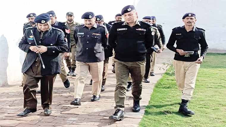 آر پی اوکا ڈسٹرکٹ جیل سرگودھا کا دورہ ،سکیورٹی انتظامات کا جائزہ 