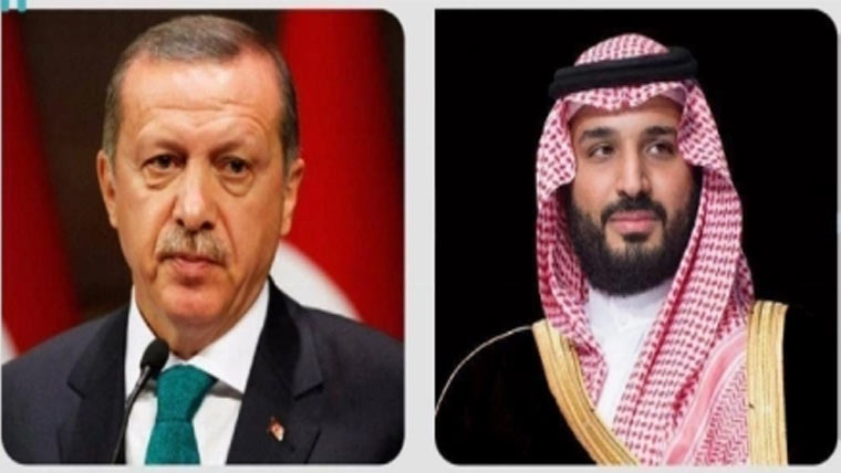 ترک صدر کا سعودی ولی عہد سے ٹیلیفونک  رابطہ، یمن مذاکرات میں مدد کی پیشکش 