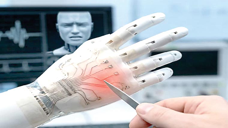  روبوٹ کیلئے مصنوعی جلد تیار، درد محسوس کرسکے گا
