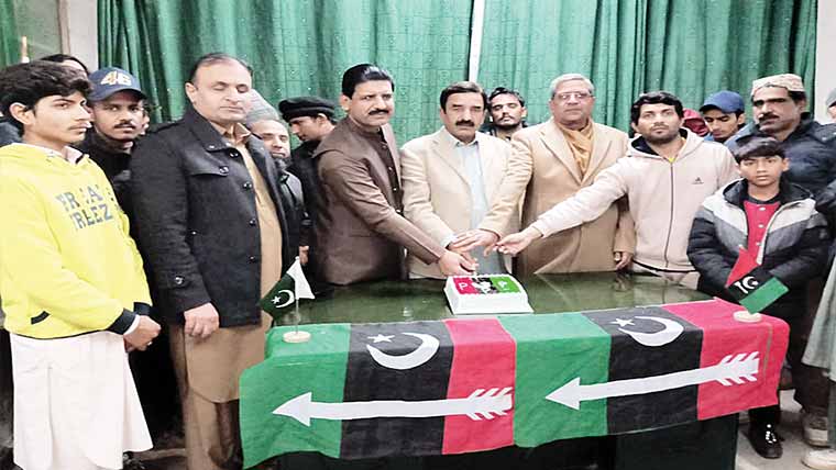 شہید ذوالفقار علی بھٹو کی سالگرہ پر  پیپلز پارٹی کے زیر اہتمام تقریب 