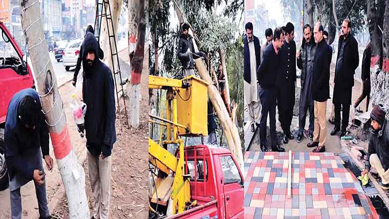 کینال روڈ بیوٹیفکیشن، جلد واضح تبدیلی نظر آئے گی:کمشنر 