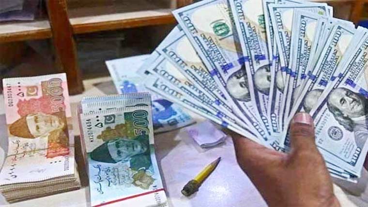 انٹربینک مارکیٹ میں ڈالر  کی قدر میں کمی کا رجحان برقرار