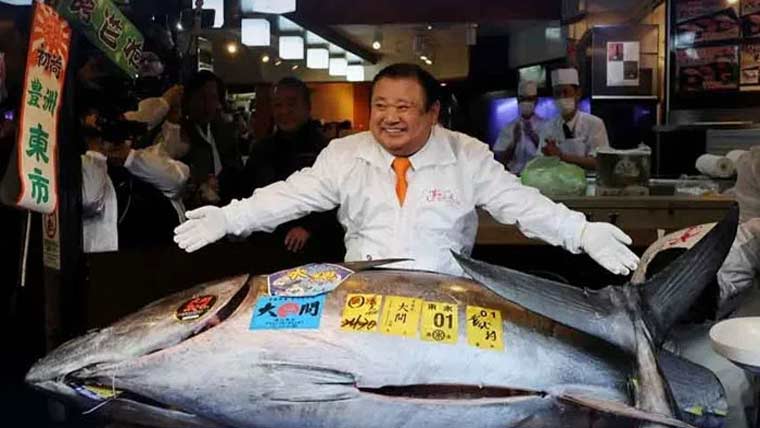  جاپانی فوڈ چین نے ٹونا مچھلی کیلئے 32 لاکھ ڈالر ادا کر دئیے