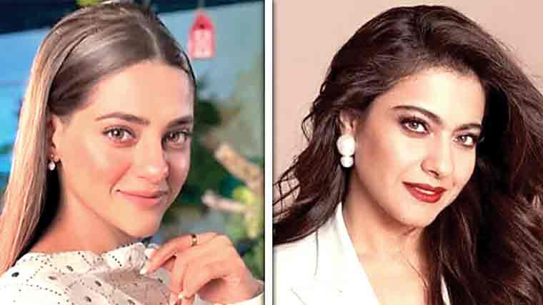 نمرہ شاہد کا کاجول کیساتھ  اپنے موازنے پر رد عمل 