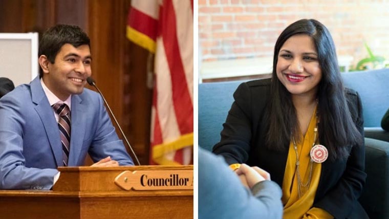 امریکی شہر کیمبرج میں پہلی بار میئر اور  ڈپٹی میئر کے عہدے پر پاکستانی منتخب