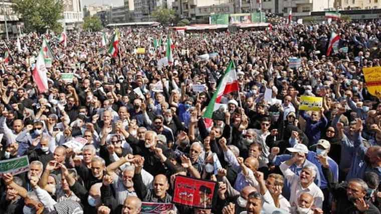 ایران :مہنگائی کیخلاف مظاہرے جاری ، مزید 2افراد ہلاک