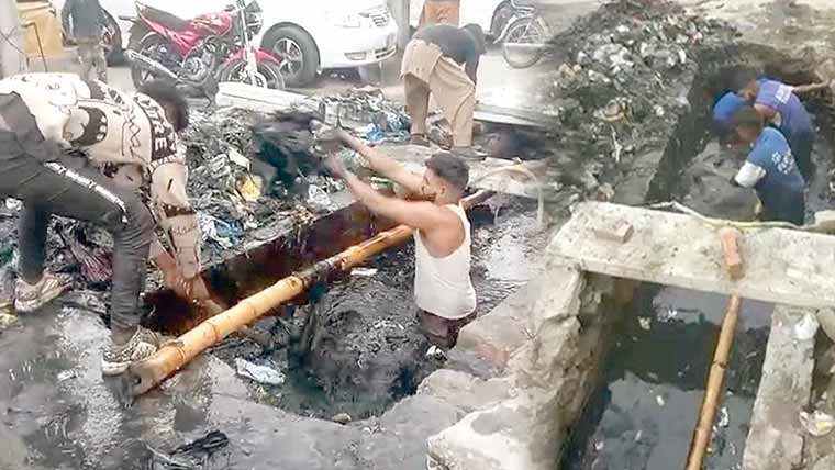  گجرات:ایم ڈی واسا کا بو سیدہ سیور کی تبدیلی ،مرمت کاحکم 