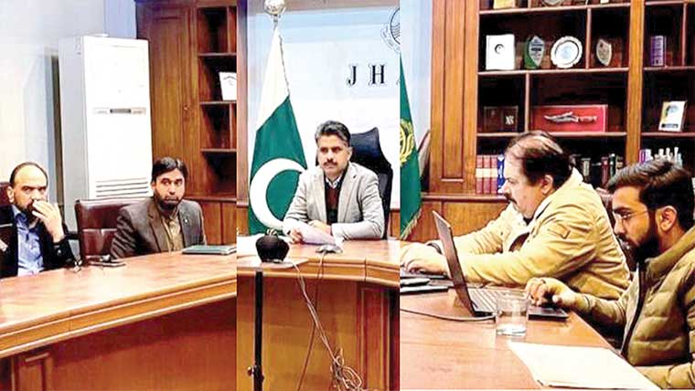  جھنگ :ضلعی محکموں کی کار کردگی کا جائزہ لینے کیلئے اجلاس 