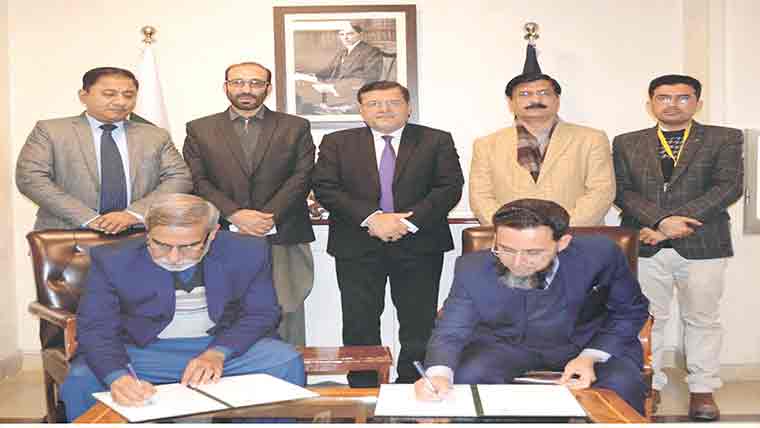 یونیورسٹی آف سرگودھا اور بایو رسک مینجمنٹ ایسوسی ایشن میں مفاہمتی یادداشت پر دستخط