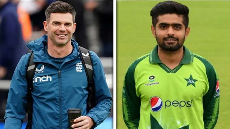 جیمز اینڈرسن نے بابر اعظم  کو پسندیدہ کرکٹر قرار دیدیا