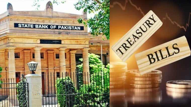  نیلامی میں 979 ارب روپے مالیت کے ٹی بلز فروخت 