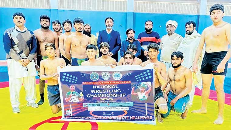 نیشنل ریسلنگ چیمپئن شپ انڈر 17  اور انڈر 19 کیٹیگریز کیلئے ٹرائلز مکمل 