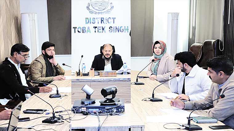  ریونیو ریکوری کے اہداف  بروقت مکمل کر نے کی ہدایت 