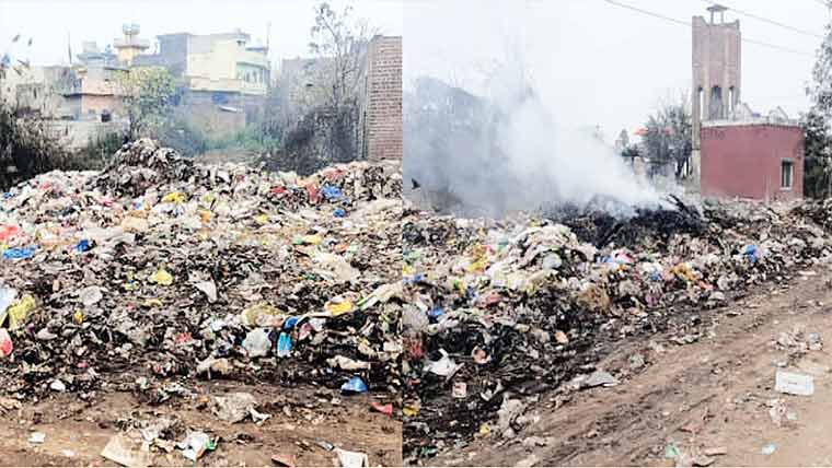 ویسٹ مینجمنٹ نااہلی ،کوٹلی لوہاراں مشرقی میں کوڑے کے ڈھیر