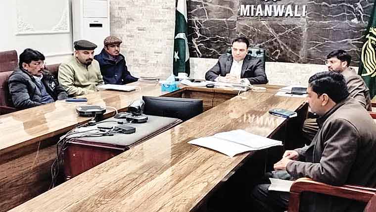 واٹر فلٹریشن پلانٹس کی بحالی و تنصیب کا جائزہ اجلاس