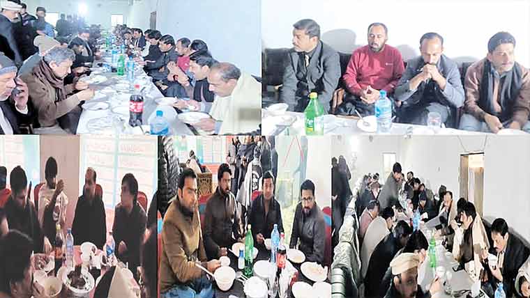 شورکوٹ :پروگریسو فرینڈز لائرز گروپ کی  جانب سے وکلاء کے اعزاز میں ظہرانہ