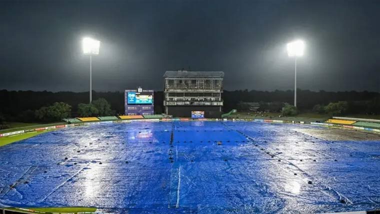 پاکستان اور سری لنکا کا دوسرا ٹی 20 میچ بارش کی وجہ سے منسوخ